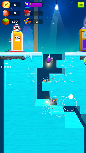 Ground Digger: Lava Hole Drill - Image screenshot of android app