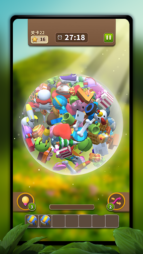 Match Triple Bubble - Puzzle3D - Image screenshot of android app
