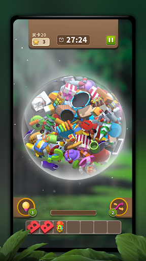 Match Triple Bubble - Puzzle3D - Image screenshot of android app