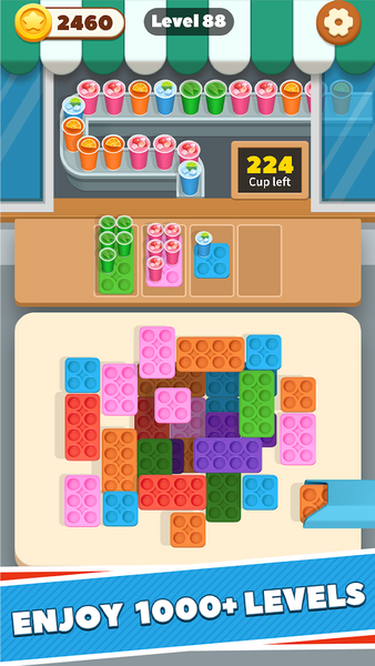 Color Juice Craze: Juice Game - Gameplay image of android game