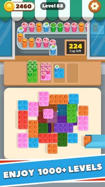 Color Juice Craze: Juice Game - Gameplay image of android game