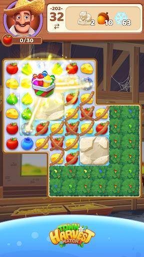 Town Harvest : Match 3 - Gameplay image of android game