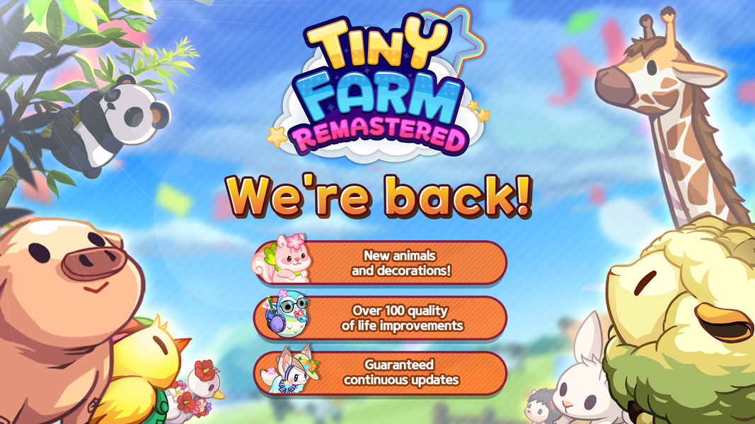 Tiny Farm: Remastered - عکس بازی موبایلی اندروید