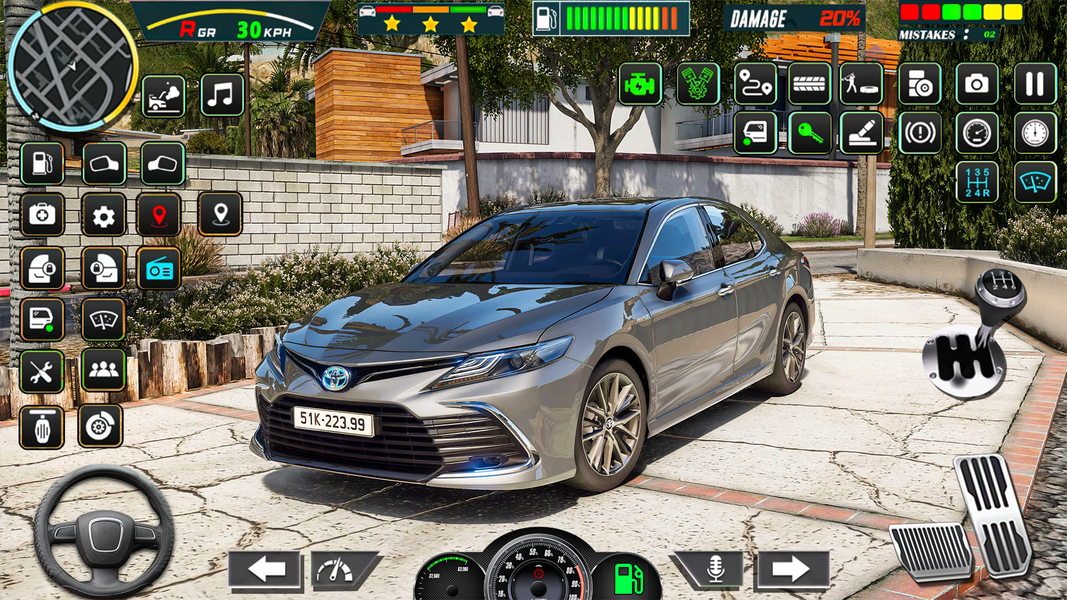 City Car Simulator Games 3D - Gameplay image of android game