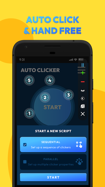 Auto Clicker: Multiple Tapping - عکس برنامه موبایلی اندروید