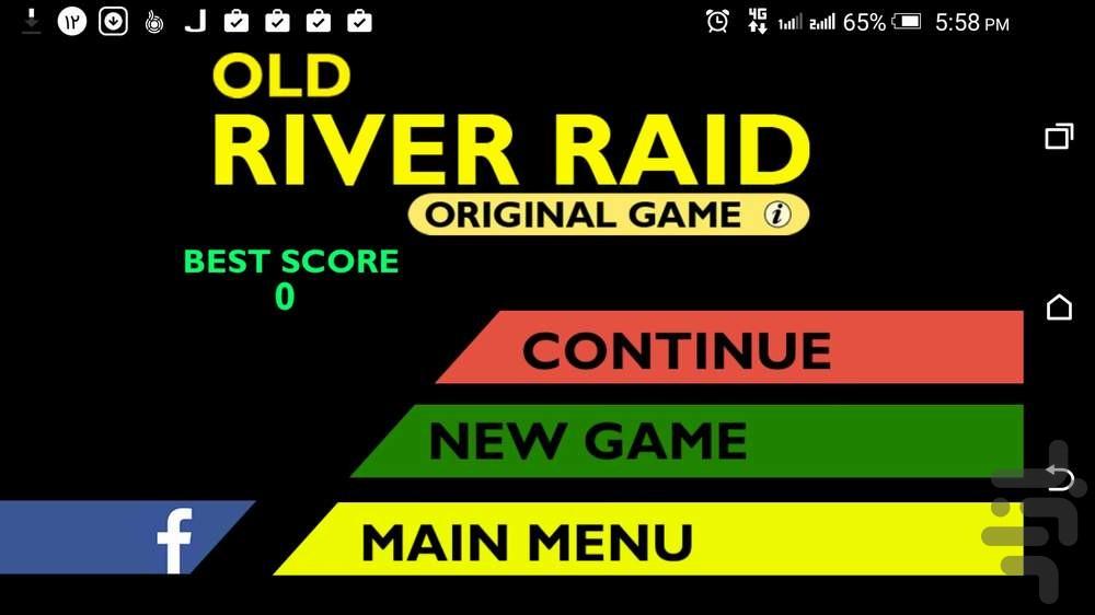 River Raid HD Full - Gameplay image of android game