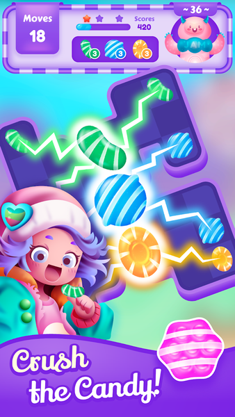 Candy Jam Fusion - Gameplay image of android game