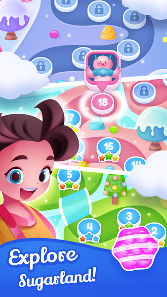 Candy Jam Fusion - Gameplay image of android game