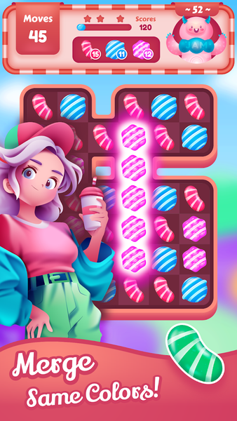 Candy Jam Fusion - Gameplay image of android game