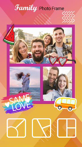 Family photo frame - Image screenshot of android app