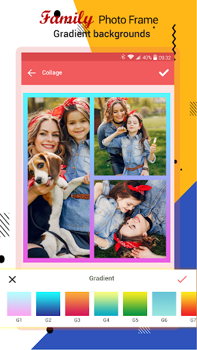 Family photo frame - Image screenshot of android app