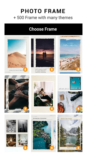 Photo Collage – Photo Frames - Image screenshot of android app