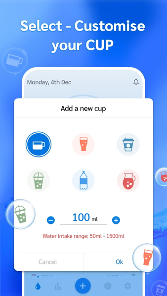 Drink Water Reminder - عکس برنامه موبایلی اندروید