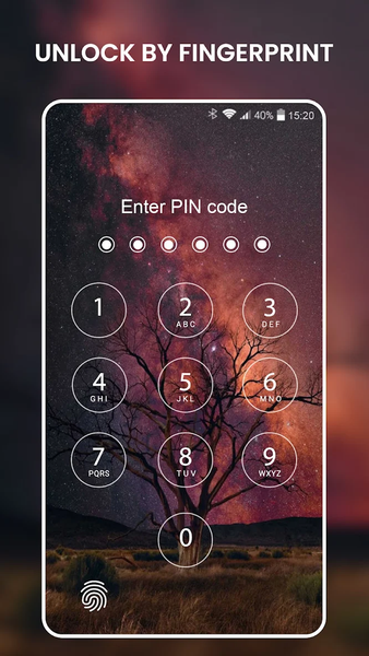 Lock screen live wallpaper - عکس برنامه موبایلی اندروید