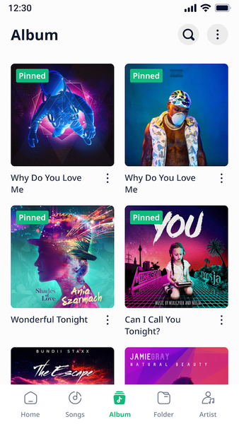 Music player, Mp۳ player - عکس برنامه موبایلی اندروید
