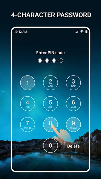 Smart lock screen - Image screenshot of android app