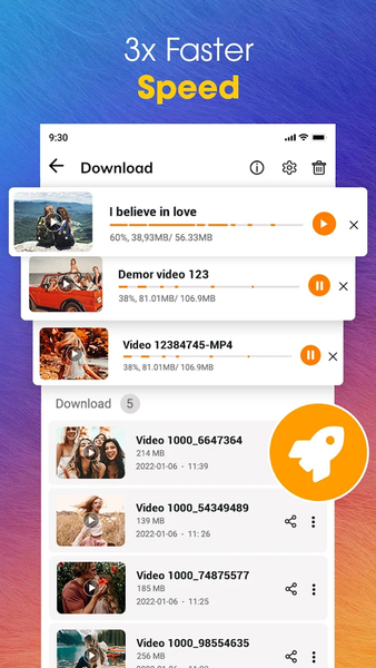 Video Downloader - عکس برنامه موبایلی اندروید