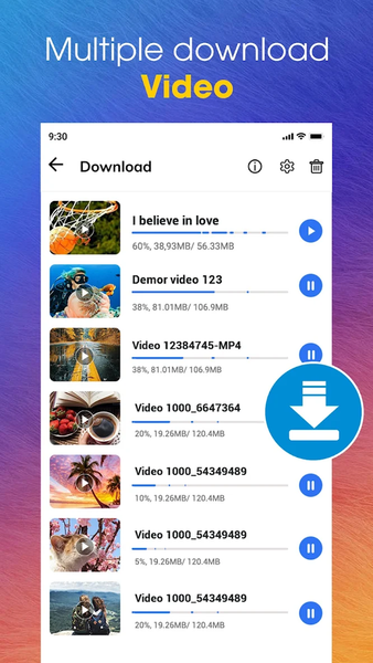 Video Downloader - Image screenshot of android app