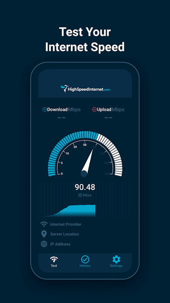 Speed Test | HighSpeedInternet - عکس برنامه موبایلی اندروید