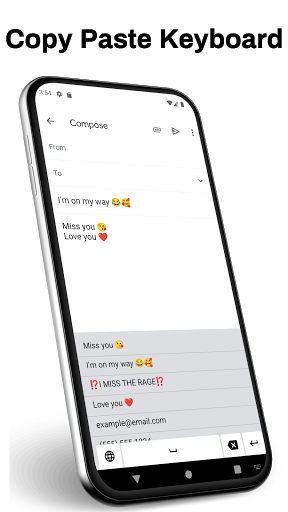Auto Paste Keyboard - عکس برنامه موبایلی اندروید