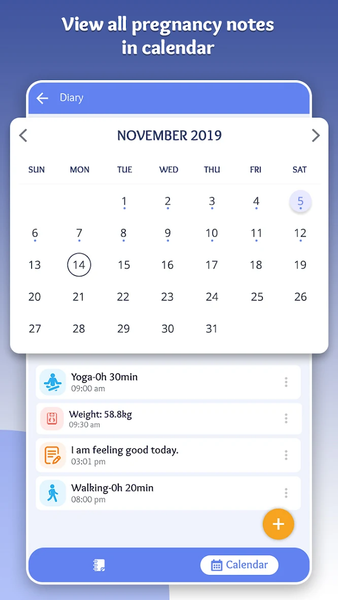 MomDiary: Week by week Pregnan - Image screenshot of android app