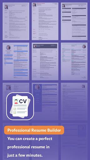 Professional Resume Builder - - Image screenshot of android app
