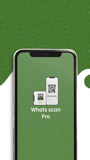 Whatscan: QR Scanner & Whats web - عکس برنامه موبایلی اندروید