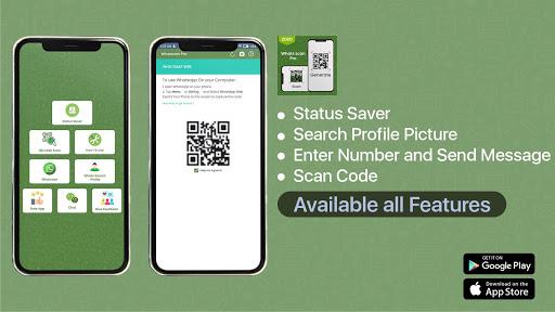 Whatscan: QR Scanner & Whats web - عکس برنامه موبایلی اندروید