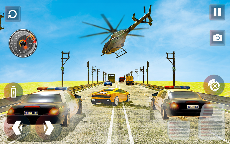 Endless Car Racing - Car games - Gameplay image of android game