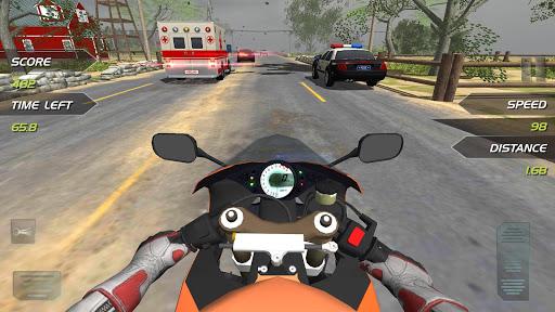 Highway Motorbike Rider - عکس بازی موبایلی اندروید