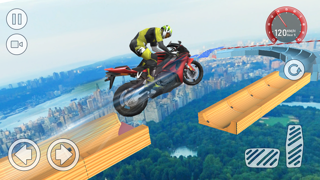 Bike Stunt ۳D - عکس بازی موبایلی اندروید