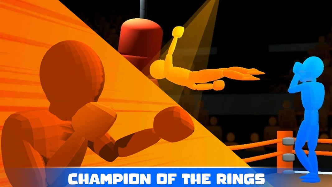 Drunken Duel: Boxing ۲ Player - عکس بازی موبایلی اندروید