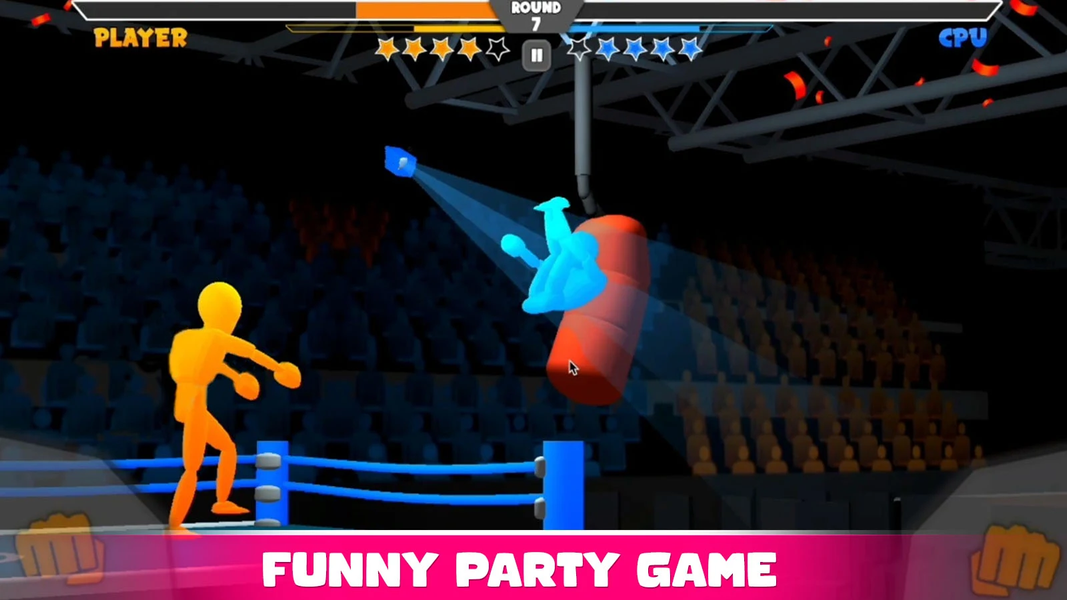 Drunken Duel: Boxing ۲ Player - عکس بازی موبایلی اندروید