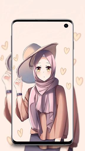 Hijab Girl Wallpaper - Image screenshot of android app