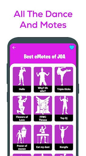 FFimotes Viewer | Dances & Emotes - Image screenshot of android app