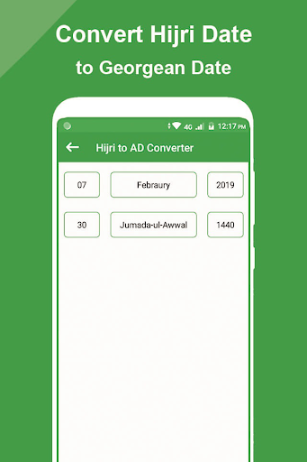 Islamic Calendar - Hijri Dates & Events - Image screenshot of android app
