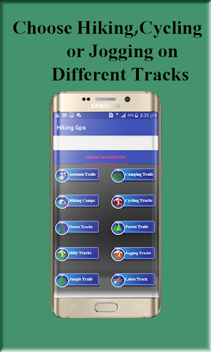 Hiking Gps Navigation - Hiking Maps, Hiking Trails - Image screenshot of android app