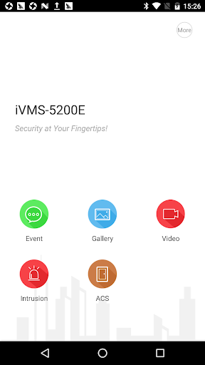 iVMS-5200E - Image screenshot of android app