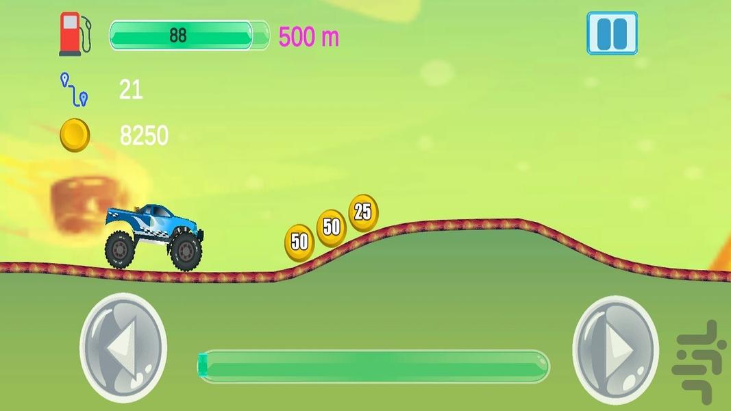 Hill Car Racing - عکس بازی موبایلی اندروید