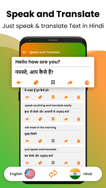 Hindi Voice Typing Keyboard - Image screenshot of android app