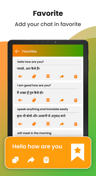 Hindi Voice Typing Keyboard - Image screenshot of android app