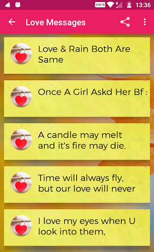 Love Sms Messages 2023 - Image screenshot of android app