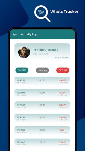 Whats tracker for WatsApp - Online usage tracker - Image screenshot of android app