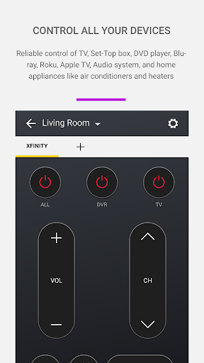 Universal Remote Control - Image screenshot of android app