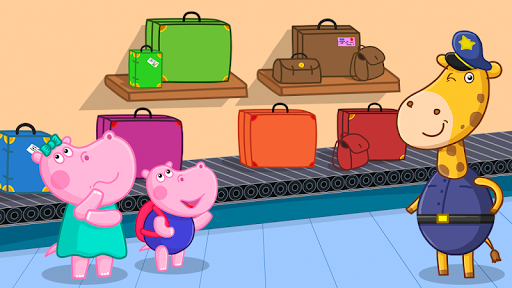 Hippo: Airport Profession Game - عکس بازی موبایلی اندروید