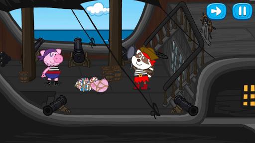 Pirate treasure: Fairy tales - Gameplay image of android game