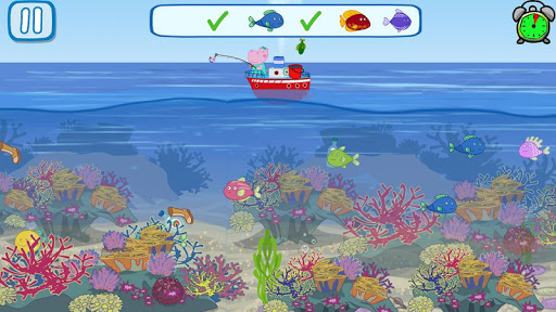 Funny Kids Fishing Games - Gameplay image of android game