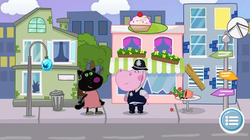 Detective Hippo: Police game - Gameplay image of android game