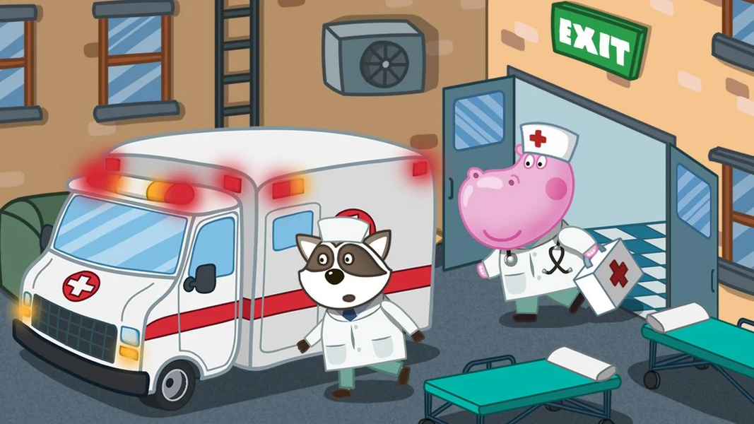 Doctor surgeon. Hospital - Gameplay image of android game