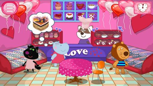 Valentine's cafe: Cooking game - Gameplay image of android game